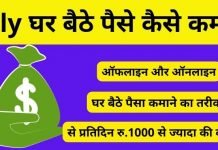 डेली पैसा कैसे कमाए? ₹1000 रुपये (Daily Paise Kaise Kamaye App)